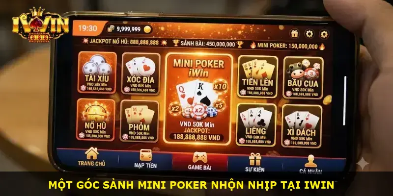 Mini Poker iWin - ảnh 1