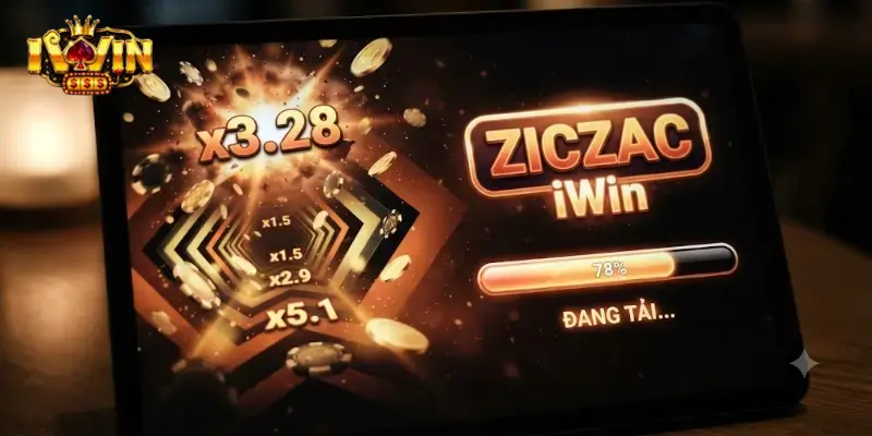 Ziczac iWin trải nghiệm lối chơi mới lạ, thưởng lớn cực cuốn