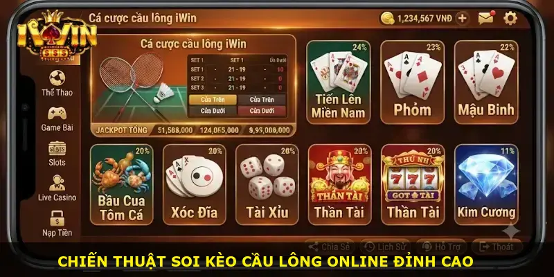 Cá cược cầu lông iWin - ảnh 3
