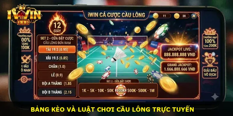 Cá cược cầu lông iWin - ảnh 2