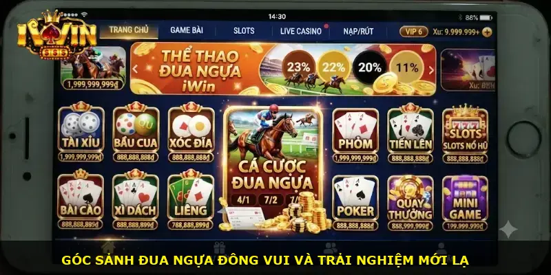 Cá cược đua ngựa iWin - ảnh 1